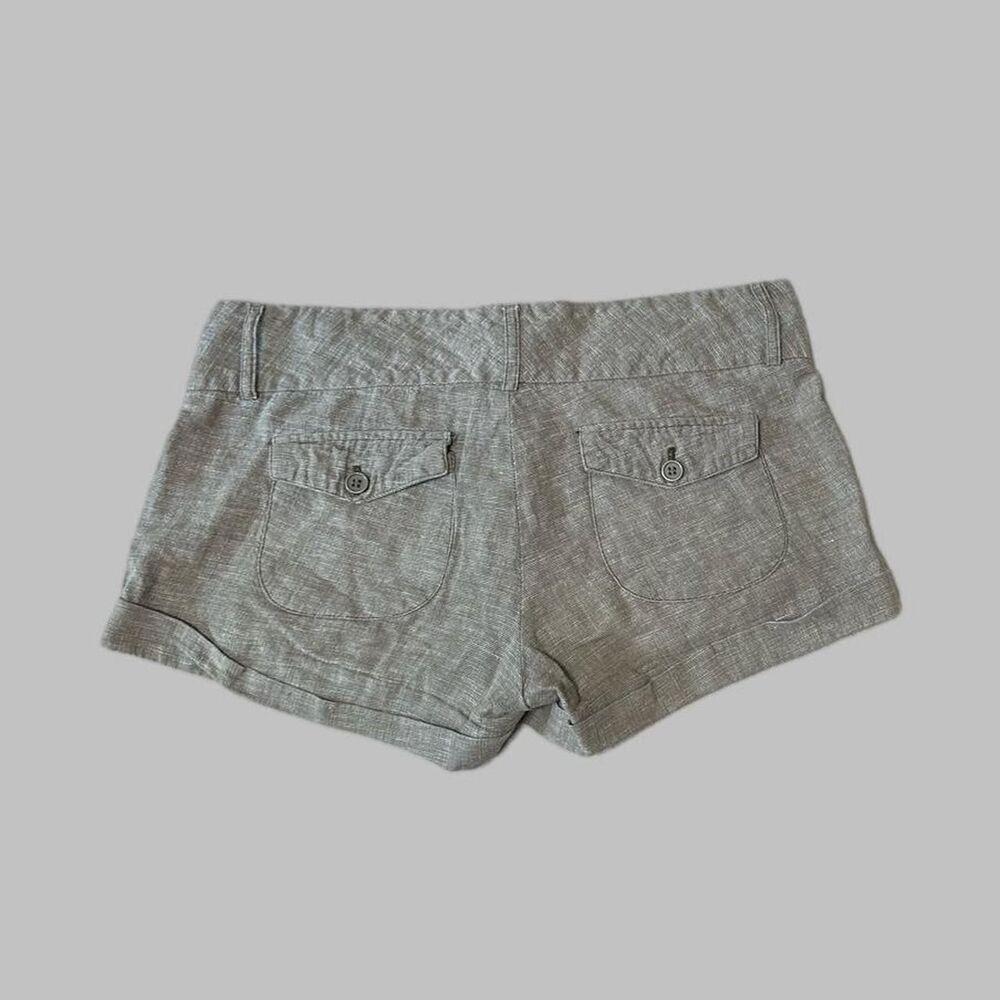 Charlotte-russe Women's Grey and Brown Shorts